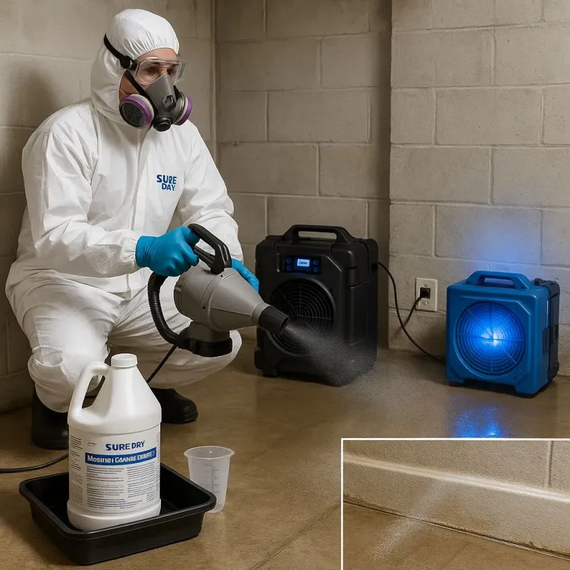 Sanitization and Odor Removal process in Garrison, ND